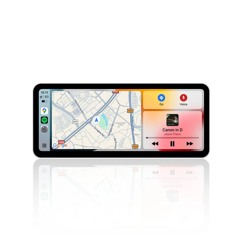 (7118) W205 X253 W447 X156 C117 W463 W176 Android 14 CarPlay Blue Anti-Glare 12.3