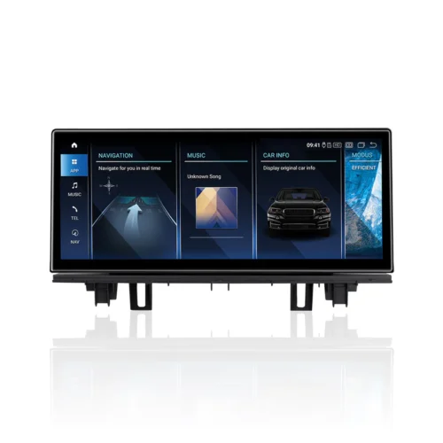 (5603) Ultra-Thin 12.3″ Android 14 Screen Snapdragon 680 8core 8+128GB for BMW i3 l01 NBT (2013-2017) Wireless and Wired CarPlay Android Auto Screen Calls Using The OEM Microphone.（2014-2017）