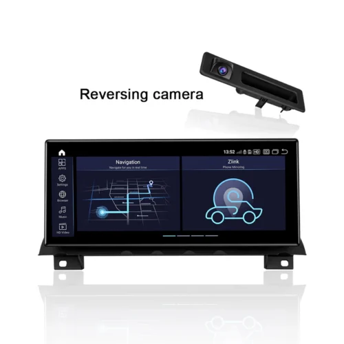 (5667) Ultra-Thin 12.3″ Qualcomm Snapdragon 680 8 Cores 8+128GB Android Screen, for BMW 7 Series F01 F02 NBT Android 14 Wireless and Wired CarPlay Android Auto Calls Using The OEM Microphone Monitor （2013-2015）