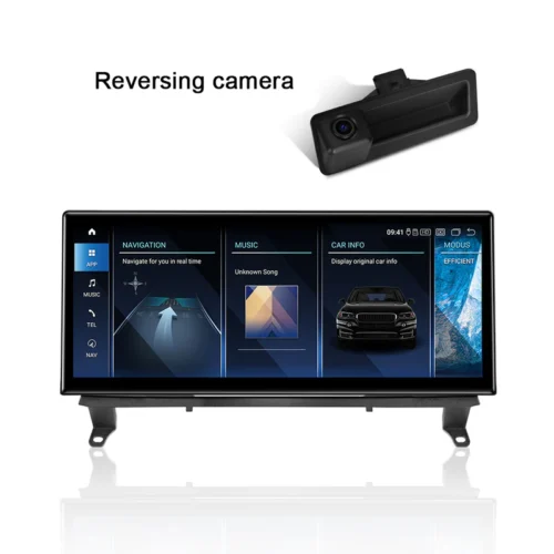 (5624) Ultra-Thin 12.3″ Qualcomm Snapdragon 680 8 Cores 8+128GB Android Screen, for BMW Z4 E89 CIC Android 14 Wireless and Wired CarPlay Android Auto Calls Using The OEM Microphone Monitor（2009-2018）