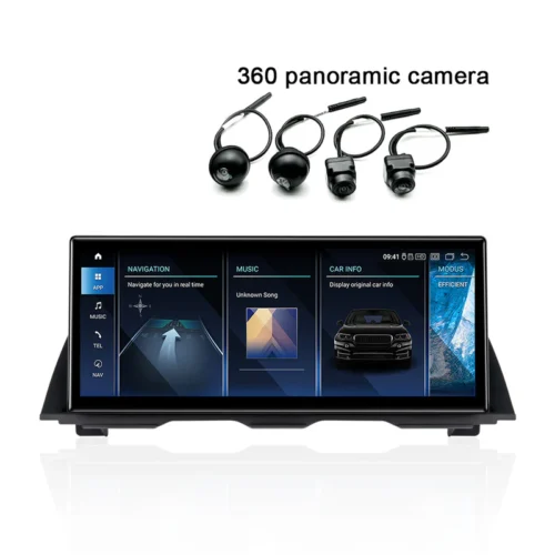 (5688) Ultra-Thin 12.3″ Qualcomm Snapdragon 680 8 Cores 8+128GB Android Screen, for BMW 5 Series F10 F11 NBT (2013-2017) Android 14 Wireless and Wired CarPlay Android Auto Calls Using The OEM Microphone Monitor(2013-2016)