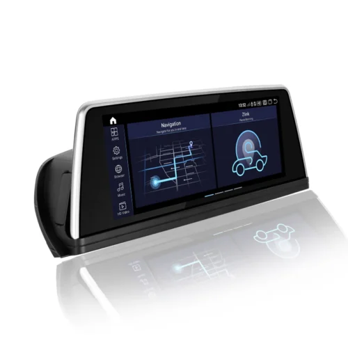 (5807) Vertical Screen Android 14, 1920×720 HD 10.25“ Snapdragon 680 8core 8+128GB Android auto CarPlay for BMW E65 E66 (2005-2009)