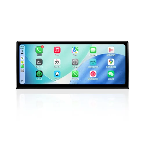 (9803) Ultra-Thin Linux 12.3″ Screen for BMW i3 EVO (2018-) Wireless and Wired CarPlay Android Auto Screen Calls Using The OEM Bluetooth .