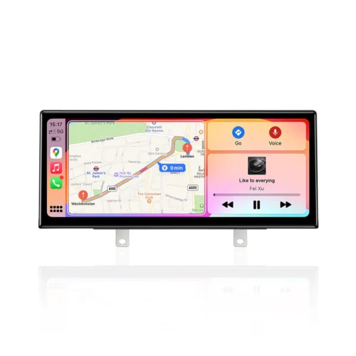 (5613) Ultra-Thin 12.3″ Qualcomm Snapdragon 680 8 Cores 8+128GB Android Screen, for BMW F30 F31 F32 F33 F34 F35 NBT CIC Android 14 Wireless and Wired CarPlay Android Auto Calls Using The OEM Microphone Monitor