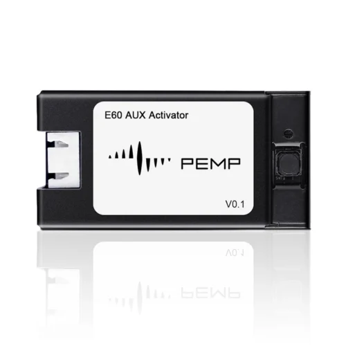 E60 Aux Adapter Open The Aux Audio of The Original Car for BMW E60 E61 E63 E64 CCC 2003-2010 (Note The Step 4)