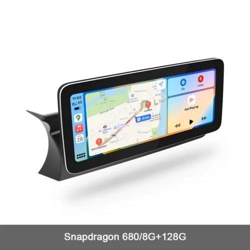 (7112) W204 W176 C117 W463 X15 Android 14 CarPlay 12.3″ Touch Screen Snapdragon 680 8core 8+128GB Android Auto for Mercedes Benz C A CLA G GLA Class NTG4.5 Accessories 2012-2015